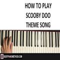 عکس HOW TO PLAY - Scooby Doo Theme Song (Piano Tutorial Lesson)