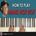 عکس HOW TO PLAY - BIG SHAQ - MANS NOT HOT (Piano Tutorial Lesson)