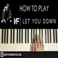 عکس HOW TO PLAY - NF - Let You Down (Piano Tutorial Lesson)