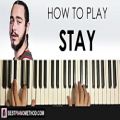 عکس HOW TO PLAY - Post Malone - Stay (Piano Tutorial Lesson)