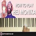 عکس HOW TO PLAY - PewDiePie - HEJ MONIKA (Piano Tutorial Lesson)