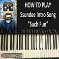 عکس HOW TO PLAY - SSundee Intro Song - Such Fun - Tobu (Piano Tutorial Lesson)