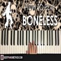 عکس HOW TO PLAY - FORTNITE DANCE - BONELESS (Piano Tutorial Lesson)