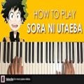 عکس HOW TO PLAY - Boku no Hero Academia - Sora ni Utaeba (Piano Tutorial Lesson)