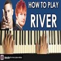 عکس HOW TO PLAY - Eminem - River ft. Ed Sheeran (Piano Tutorial Lesson)