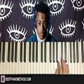 عکس HOW TO PLAY - XXXTENTACION - before I close my eyes (Piano Tutorial Lesson)