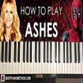 عکس HOW TO PLAY - Deadpool 2 - Ashes by Celine Dion (Piano Tutorial Lesson)