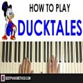 عکس HOW TO PLAY - DUCKTALES - THEME SONG (Piano Tutorial Lesson)