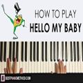 عکس HOW TO PLAY - Michigan J. Frog - Hello My Baby (Piano Tutorial Lesson)