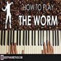 عکس HOW TO PLAY - FORTNITE DANCE - THE WORM (Piano Tutorial Lesson)