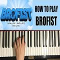 عکس HOW TO PLAY - PEWDIEPIE Song - BROFIST - Roomie (Piano Tutorial)