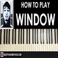 عکس HOW TO PLAY - joji - window (Piano Tutorial Lesson)