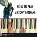 عکس HOW TO PLAY - Final Fantasy VII - Victory Fanfare (Piano Tutorial Lesson)