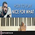 عکس HOW TO PLAY - Drake - Nice For What (Piano Tutorial Lesson)