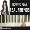 عکس HOW TO PLAY - Camila Cabello - Real Friends (Piano Tutorial Lesson)