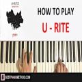 عکس HOW TO PLAY - THEY - U-RITE (Rynx Remix) (Piano Tutorial Lesson)