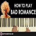 عکس HOW TO PLAY - Lady Gaga - Bad Romance (Piano Tutorial Lesson)