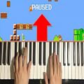 عکس HOW TO PLAY - Super Mario Bros. - Pause Sound Effect (Piano Tutorial Lesson)