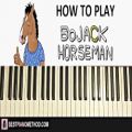 عکس HOW TO PLAY - BoJack Horseman - Opening Credits Theme Son