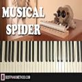 عکس HOW TO PLAY - Lucas the Spider - Musical Spider (Piano Tutorial Lesson)