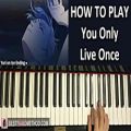 عکس HOW TO PLAY - Yuri!!! on ICE ED - You Only Live Once (Piano Tutorial Lesson)