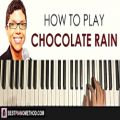 عکس HOW TO PLAY - Chocolate Rain by Tay Zonday (Piano Tutorial Lesson)