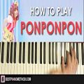 عکس HOW TO PLAY - PONPONPON (POMF POMF) (Piano Tutorial Lesson)