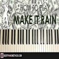 عکس HOW TO PLAY - FORTNITE - Make It Rain (Piano Tutorial Lesson)