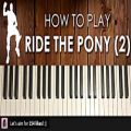 عکس HOW TO PLAY - FORTNITE - Ride The Pony (Beat 2) (Piano Tutorial Lesson)