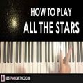 عکس HOW TO PLAY - Kendrick Lamar, SZA - All The Stars (Piano Tutorial Lesson)