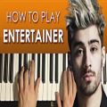 عکس HOW TO PLAY - Zayn - Entertainer (Piano Tutorial Lesson)