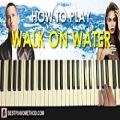 عکس HOW TO PLAY - Eminem ft. Beyonce - Walk On Water (Piano Tutorial Lesson)