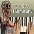عکس How To Play - Juice WRLD - Rich And Blind (PIANO TUTORIAL LESSON)