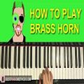 عکس HOW TO PLAY - JACKSEPTICEYE - BRASS HORN Remix (Piano Tutorial Lesson)