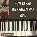 عکس HOW TO PLAY - Over The Garden Wall - The Highwayman Song (Piano Tutorial Lesson)