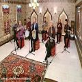 عکس تیزراجرا افتخارآمیز موسیقیدان ایرانی فرامرز گرمرودی-با ستارگان موسیقی آذربایجان