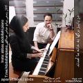 عکس پیانو نوازی درپاییزبرگها به خانه ماآمدند توسط هنرجوی عباس عبداللهی مدرس پیانو