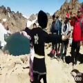 عکس رقص اذری بر بالای قله ساوالان یاشا آذربایجان
