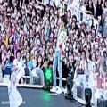 عکس کنسرت BTS در OSAKA فوکوس روی وی V اجرای آهنگ Fire / بی تی اس