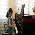 عکس نغمه از آوای پیانو-یلدا مجیرزاده