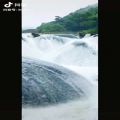 عکس موسیقی وطبیعت زیبا ی آبشار