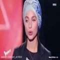 عکس اجرای شنیدنی ترانه‌ی هللویا در برنامه‌ی ویس 2018