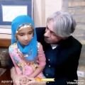 عکس آوازخوانی دختر بچه کرد برای کیهان کلهر