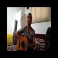 عکس اجرای اهنگ دروغه از مازیار فلاحی با گیتار توسط بهروز ب
