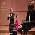 عکس بخش اول سونات زیبای فلوت و پیانو اثر «فرانسیس پولانک»