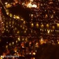 عکس تهران در شب از فراز برج میلاد، انتشار توسط شیلر ، موزیسین آلمانی