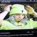 عکس tiktok از billie eilish