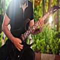 عکس نوازندگی گیتار الکتریک احسان کرامتی قطعه Chemical Reaction