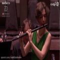 عکس صدای زیبای فلوت باروک با نوازندگی جولیت هورل با همراهی ارکستر زهی