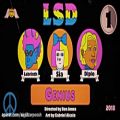 عکس دانلود موزیک ویدیوی genius از البوم LSD